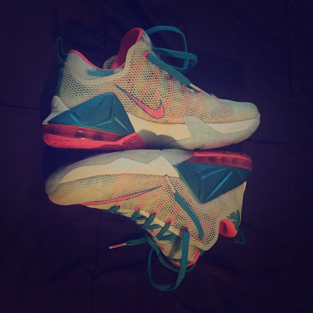 Lebron xll low premium men’s sneakers